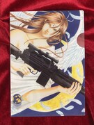 「9番目のムサシ ゴースト アンド グレイ」のクリアファイル。