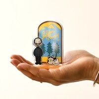 アクリルジオラマ（鶴見中尉）