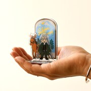 アクリルジオラマ（土方歳三）