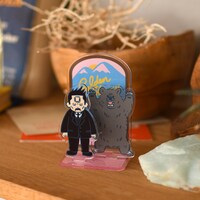 アクリルジオラマ（牛山辰馬）