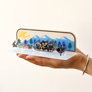 DXアクリルジオラマ（犬ぞり）