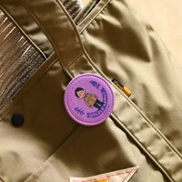 レザーバッジ（鯉登少尉）