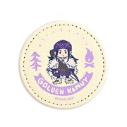 レザーバッジ（アシリパ）