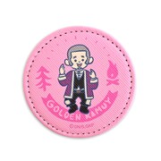 レザーバッジ（白石由竹）