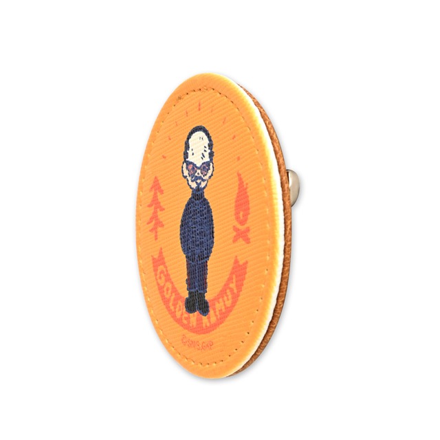 レザーバッジ（鶴見中尉）