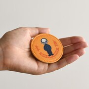 レザーバッジ（鶴見中尉）