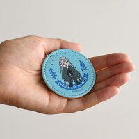 レザーバッジ（土方歳三）