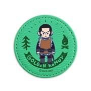 レザーバッジ（谷垣源次郎）