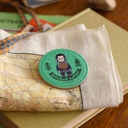 レザーバッジ（谷垣源次郎）