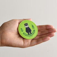 レザーバッジ（月島軍曹）