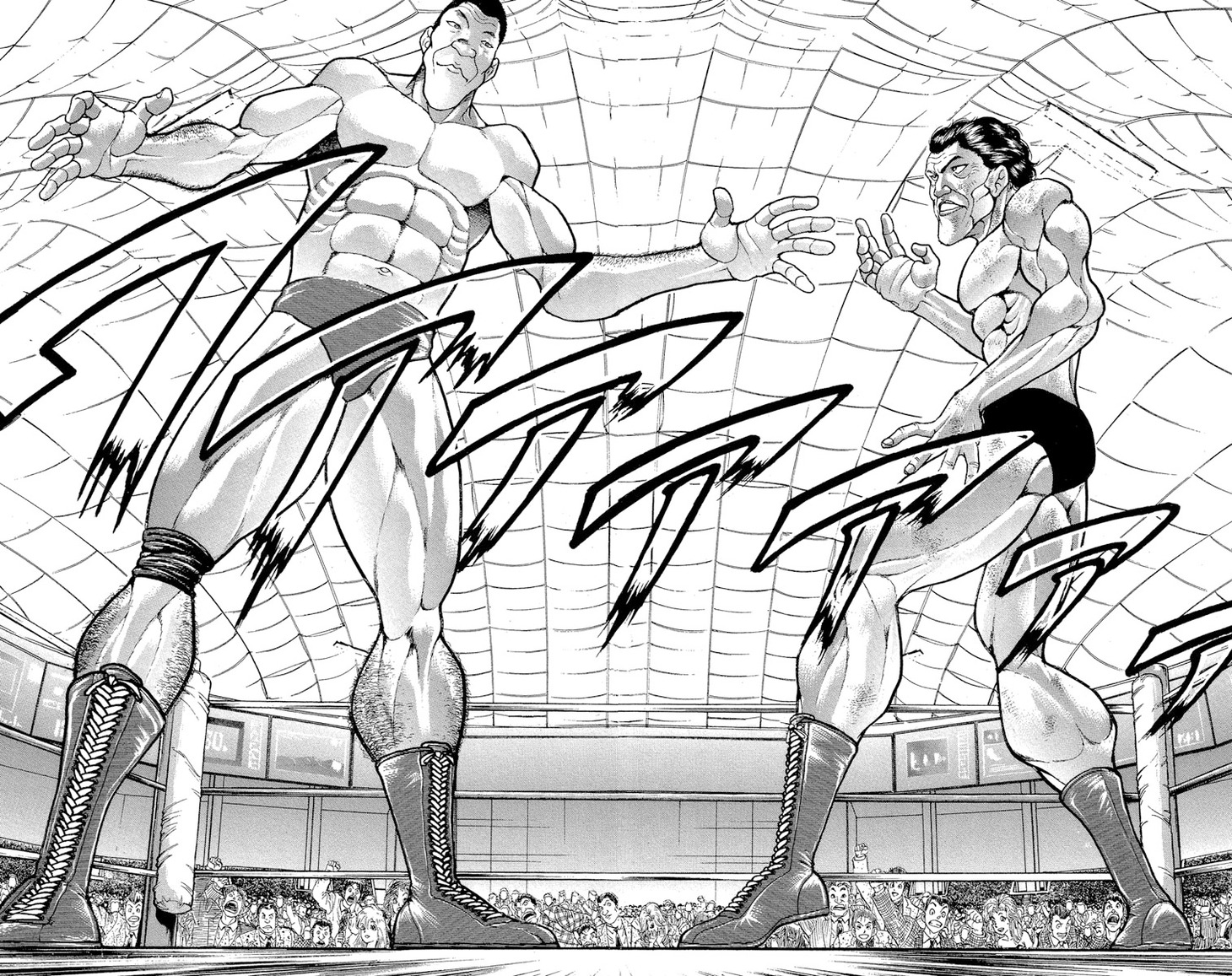「グラップラー刃牙 外伝」より。