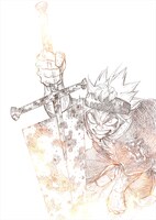 映画「ブラッククローバー 魔法帝の剣」ティザービジュアル