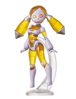 日野晃博（ゲームクリエイター、脚本家）がデザインした「ジュエルエージェント・ベティレイ」。太古から地底に眠る琥珀に魂が宿り、中学生メイと出会い、引っ込み思案の彼女を救うというストーリーが。