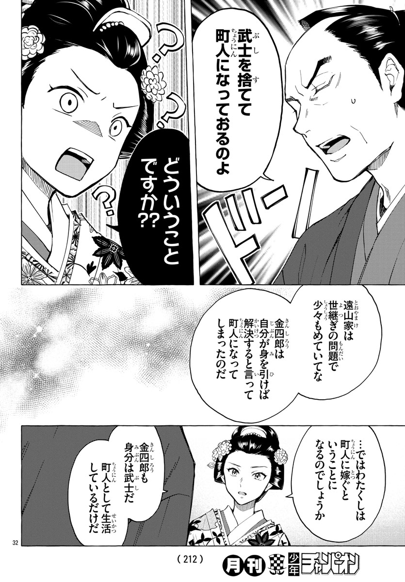 「金四郎の妻ですが」1巻より。
