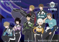 「ワールドトリガー in JOYPOLIS」のメインビジュアル。