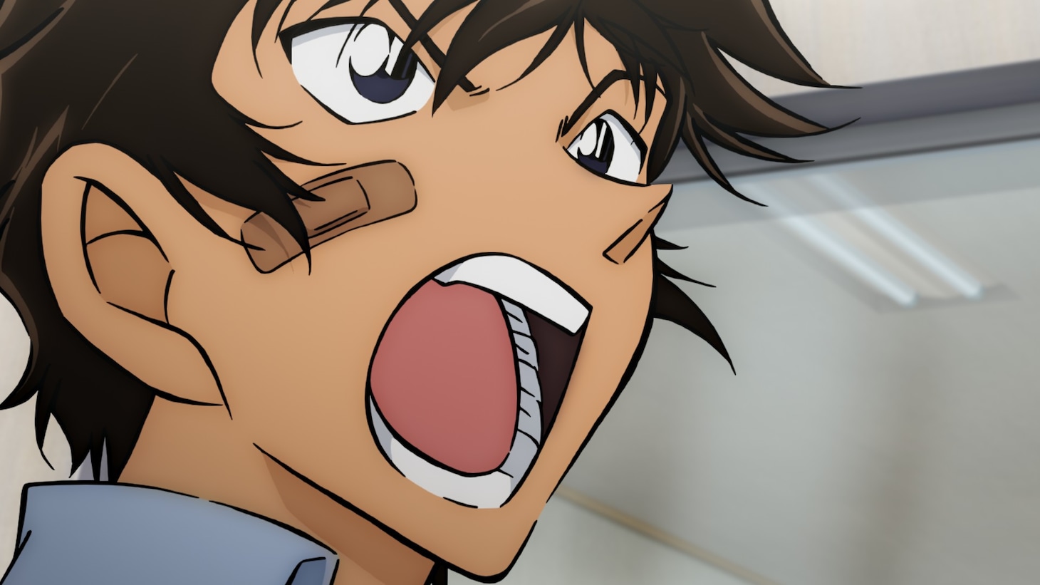 アニメ「警察学校編 Wild Police Story CASE. 諸伏景光」より、松田陣平（CV：神奈延年）。