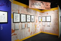 「のだめカンタービレ展」の様子。