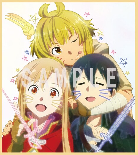 「ミニ色紙風ポートレート」