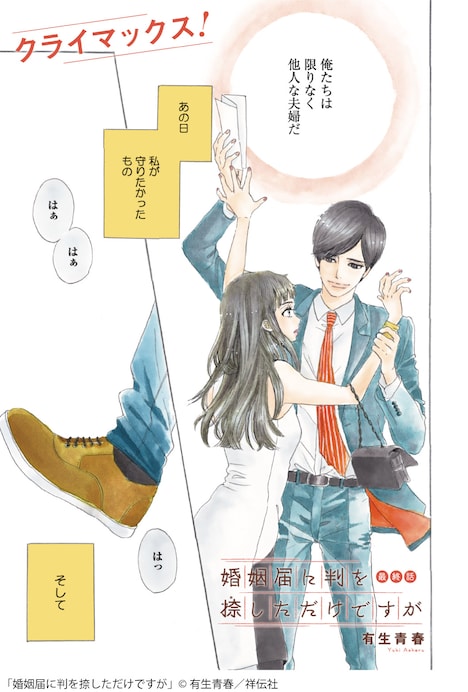 「婚姻届に判を捺しただけですが」より。