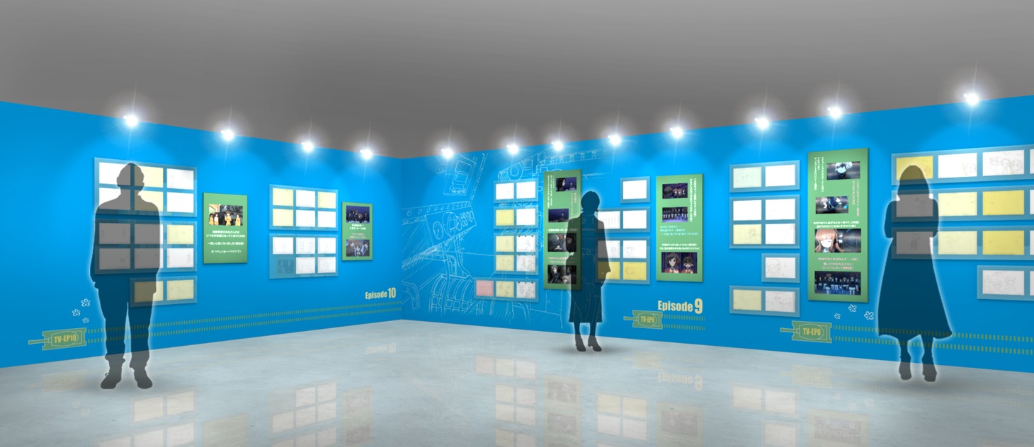 原画の展示イメージ。