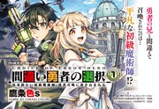「間違い勇者の選択 出来損ない初級魔術師、勇者召喚に巻き込まれる」ビジュアル
