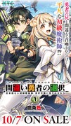 「間違い勇者の選択 出来損ない初級魔術師、勇者召喚に巻き込まれる」広告