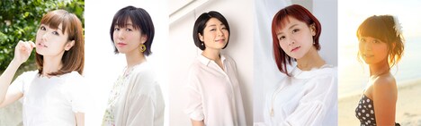 「ガールズ＆パンツァー」10周年記念特番に出演するキャスト。