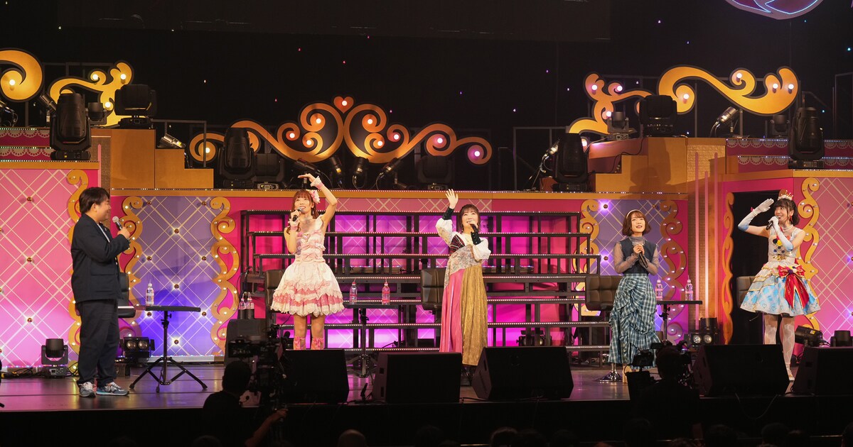 アイカツ！」イベントで「MY STARWAY」など初披露、諸星すみれらが役に 