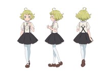 カリン（CV：石見舞菜香）(c)成田サトコ・千野えなが・ポプラ社／アニメ「らくだい魔女」製作委員会