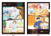 描き下ろしイラストを使用したA4クリアファイル。