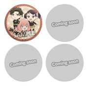 対象商品の購入者に先着でプレゼントされる缶バッジは全4種。