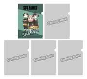 対象商品の購入者に先着でプレゼントされるクリアファイルは全5種。