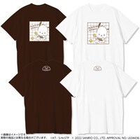 「新テニスの王子様×サンリオキャラクターズ-SERVICE PLAY！- Tシャツ 聖ルドルフ学院中学校×ポチャッコ」 (c)ＫＴ／Ｓ・Ｎ・ＳＴＰ　(c)2022 SANEIO CO.,LTD. APPROVAL NO. L634436