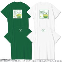 「新テニスの王子様×サンリオキャラクターズ-SERVICE PLAY！- Tシャツ 山吹中学校×けろけろけろっぴ」 (c)ＫＴ／Ｓ・Ｎ・ＳＴＰ　(c)2022 SANEIO CO.,LTD. APPROVAL NO. L634436