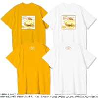 「新テニスの王子様×サンリオキャラクターズ-SERVICE PLAY！- Tシャツ 立海大附属中学校×ポムポムプリン」 (c)ＫＴ／Ｓ・Ｎ・ＳＴＰ　(c)2022 SANEIO CO.,LTD. APPROVAL NO. L634436