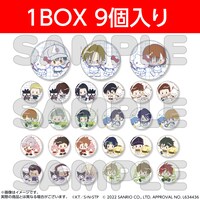 「新テニスの王子様×サンリオキャラクターズ-SERVICE PLAY！- コレクション缶バッジ（1BOX）」 (c)ＫＴ／Ｓ・Ｎ・ＳＴＰ　(c)2022 SANEIO CO.,LTD. APPROVAL NO. L634436