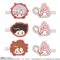 「新テニスの王子様×サンリオキャラクターズ-SERVICE PLAY！- ヘアクリップ 六角中学校」 (c)ＫＴ／Ｓ・Ｎ・ＳＴＰ　(c)2022 SANEIO CO.,LTD. APPROVAL NO. L634436