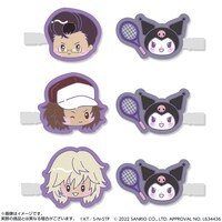 「新テニスの王子様×サンリオキャラクターズ-SERVICE PLAY！- ヘアクリップ 比嘉中学校」 (c)ＫＴ／Ｓ・Ｎ・ＳＴＰ　(c)2022 SANEIO CO.,LTD. APPROVAL NO. L634436