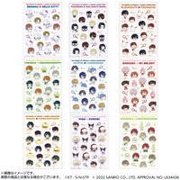 「新テニスの王子様×サンリオキャラクターズ-SERVICE PLAY！- シートステッカー」 (c)ＫＴ／Ｓ・Ｎ・ＳＴＰ　(c)2022 SANEIO CO.,LTD. APPROVAL NO. L634436