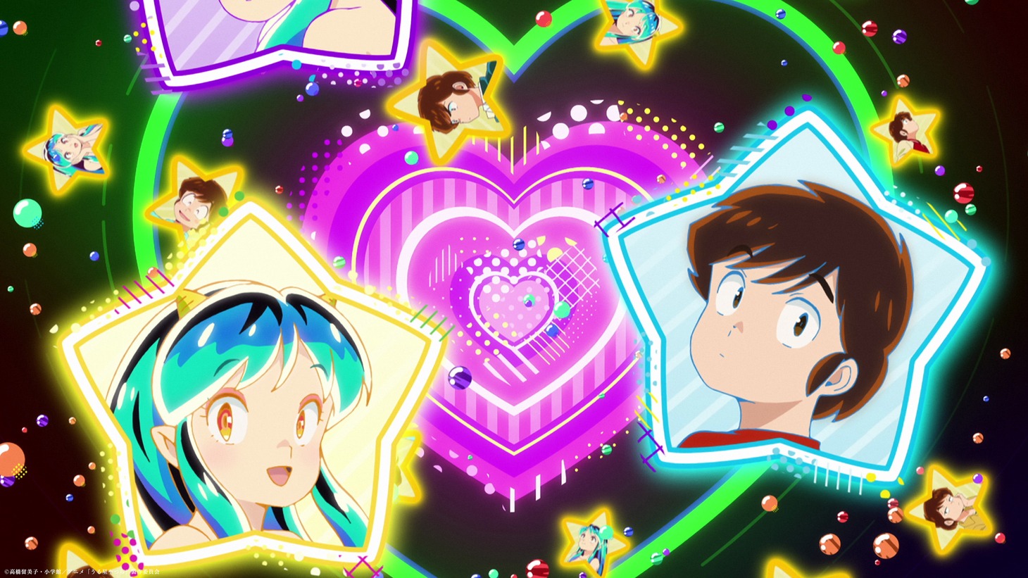 TVアニメ「うる星やつら」のノンクレジットエンディングアニメより。