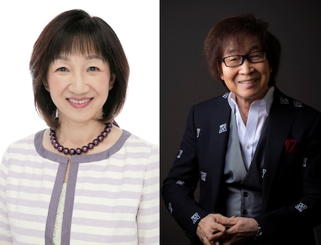 11月20日に開催される「『悪魔くん』スペシャルデー」の登壇者。左から悪魔くん役の三田ゆう子、メフィスト2世役の古川登志夫。