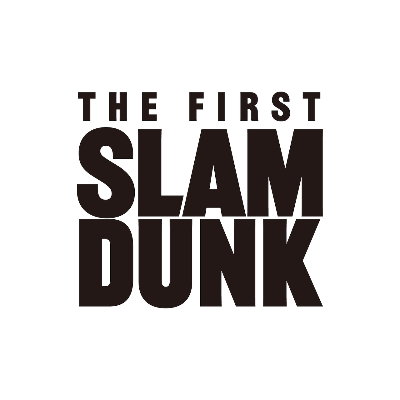 THE FIRST SLAM DUNK」ロゴ - 「THE FIRST SLAM DUNK」井上雄彦描き