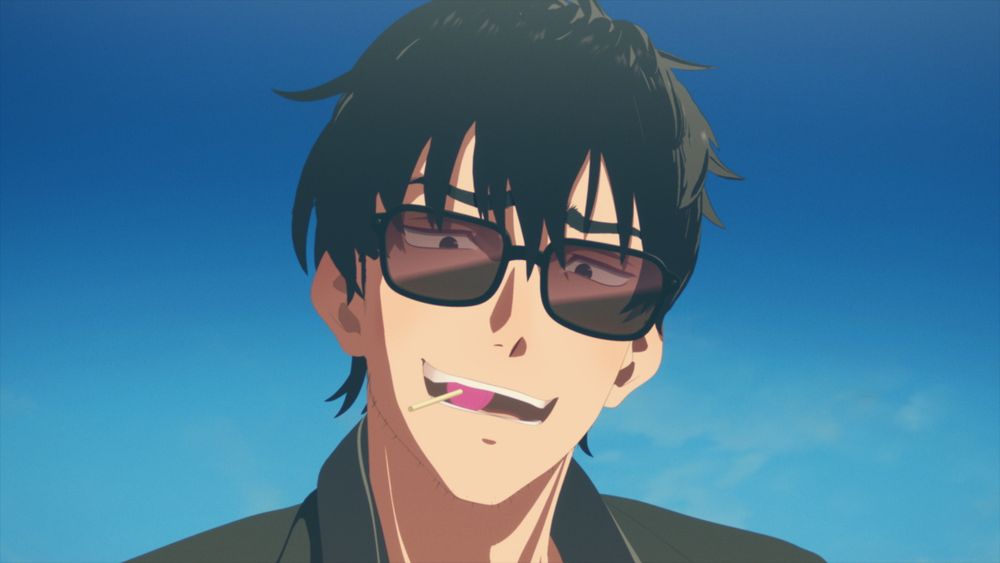 ニコラス・D・ウルフウッド（CV：細谷佳正）。ノーマンズランドの砂漠でヴァッシュ一向と出会った葬儀屋。関西弁で明るくギャグを飛ばすその背には、巨大な十字架“パニッシャー”を背負っている。卓越した戦闘センスを持っており、ヴァッシュの相棒として旅を共にする。元孤児。