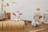 「メイドインアビス 烈日の黄金郷 マアアさん ミニフロッキーフィギュア」と「メイドインアビス 烈日の黄金郷 メイニャ ミニフロッキーフィギュア」。