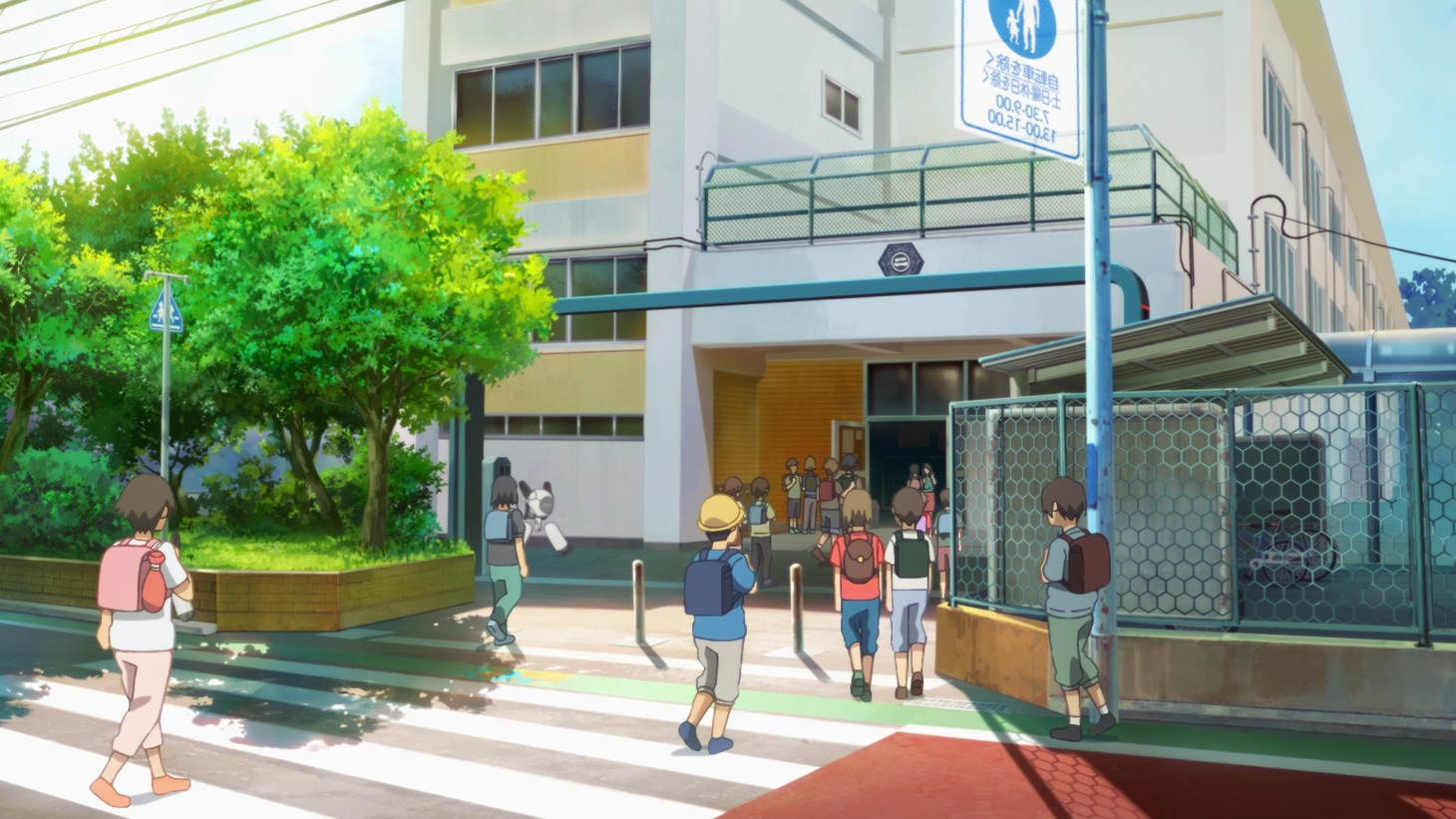 劇場アニメ「ぼくらのよあけ」の場面カット。
