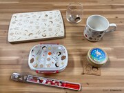 「『miffy meets maruko』フェア」で販売されるグッズ。