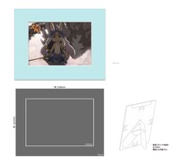 「KADOKAWAスペシャルセット」に同梱される「キャラファインマット2L」。