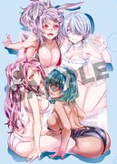 「神呪のネクタール」のクリアファイル。