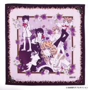 プリントハンカチ「ベルサイユのばら×ANNA SUI オスカル&アンドレ」