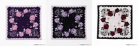 タオルハンカチ「ベルサイユのばら×ANNA SUI 剣×ローズ」